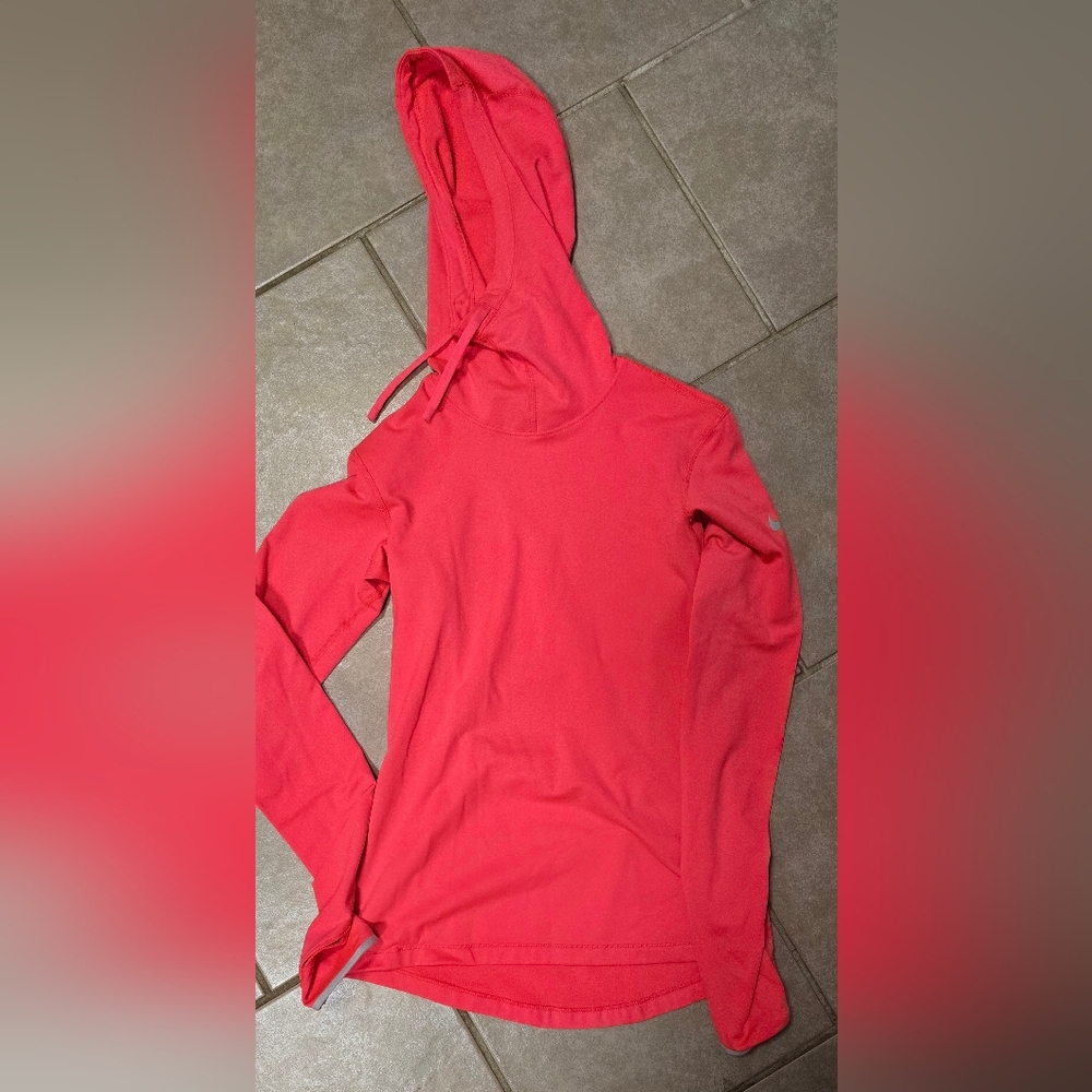 Nike Pro Women's Hot Pink Hoodie